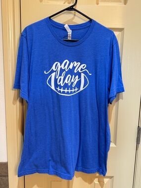 Royal Blue "Game Day" Graphic Tee